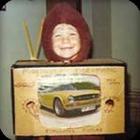 Bobby as TV at age 5